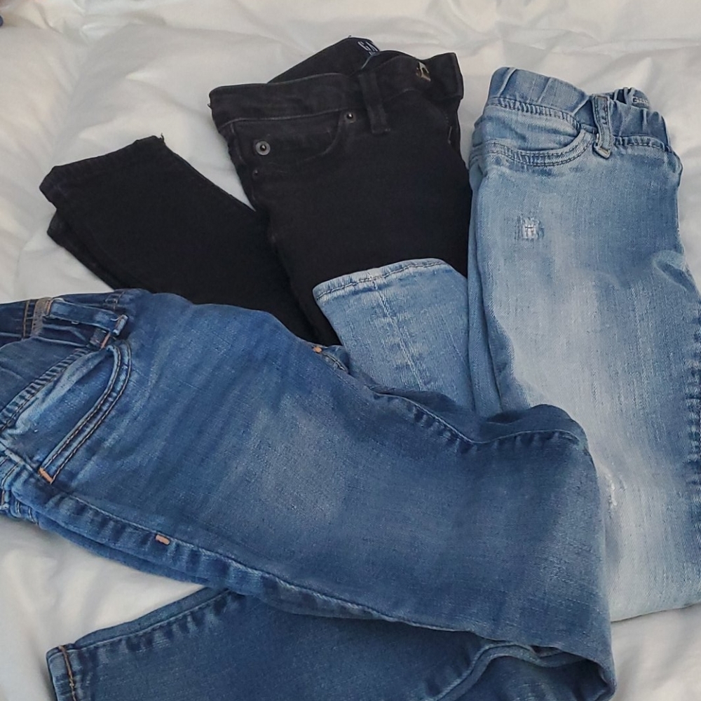 3 pair Gap jeans